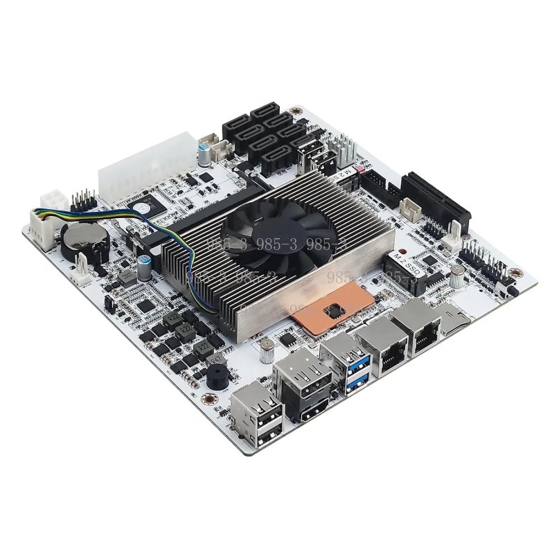 Motherboard Mini ITX Putih M11 - Mini Itx Dual 2.5G Nas Motherboard ulasan dan harga