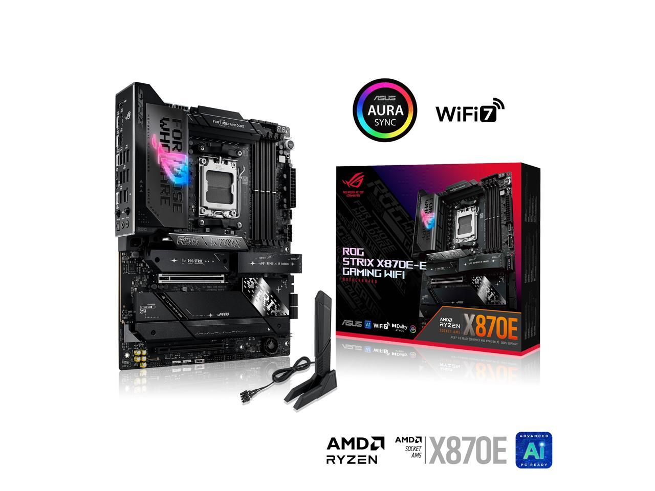 Motherboard ASUS ROG STRIX X87 - X870E Atx Motherboard ulasan dan harga